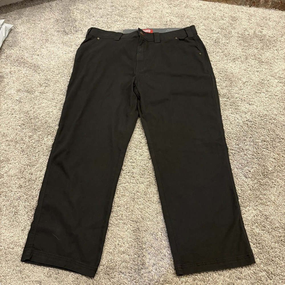 Coleman Men's Tear Resistant Stretch Utility Pant SACS4P5514 Phantom NEW 40x30
